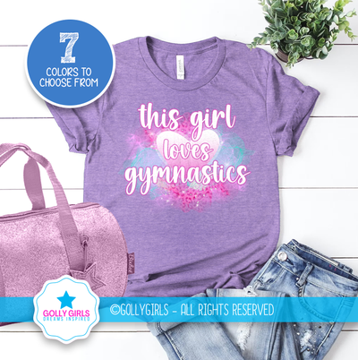 This Girl Loves Gymnastics Premium T-Shirt