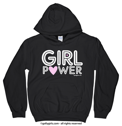 Girl Power Hoodie (Youth-Adult) - Golly Girls
