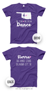 Golly Girls: Personalized One Team Dance T-Shirt (Youth-Adult)