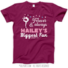 Golly Girls: Personalized Biggest Fan Gymnastics T-Shirt (Youth-Adult)