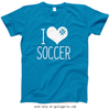 Golly Girls: I Hashtag Heart Soccer T-Shirt (Youth-Adult)