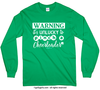 Golly Girls: Unlucky to Pinch a Cheerleader Long Sleeve T-Shirt (Youth-Adult)