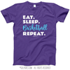 Eat Sleep Basketball T-Shirt (Youth-Adult) - Golly Girls