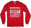 Basketball is My Favorite Long Sleeve T-Shirt (Youth-Adult) - Golly Girls