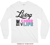 Living The Cheer Life Long Sleeve T-Shirt (Youth-Adult) - Golly Girls
