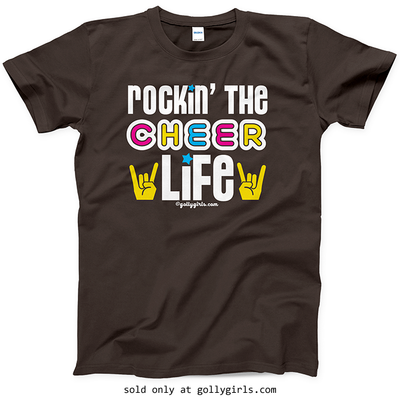 Golly Girls: Rockin' the Cheer Life T-Shirt (Youth-Adult)