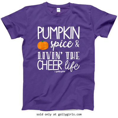 Golly Girls: Pumpkin Spice Cheer T-Shirt (Youth-Adult)