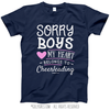 Sorry Boys Cheerleading T-Shirt (Youth-Adult) - Golly Girls