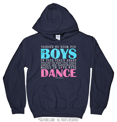 Golly Girls: No Room For Boys Dance Hoodie (Youth-Adult)