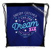 Dream Catcher Dream It Do It Blue Drawstring Backpack - Golly Girls