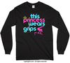 This Princess Wears Grips Long Sleeve T-Shirt (Youth-Adult) - Golly Girls