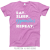 Eat Sleep Gymnastics T-Shirt (Youth-Adult) - Golly Girls