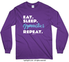 Eat Sleep Gymnastics Long Sleeve T-Shirt (Youth-Adult) - Golly Girls