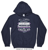 Gymnastics and Chocolate Hoodie (Youth-Adult) - Golly Girls