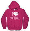 Golly Girls: I Hashtag Heart Softball Hoodie (Youth-Adult)