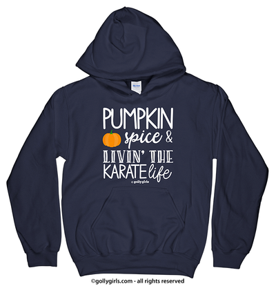 Golly Girls: Pumpkin Spice Karate Hoodie (Youth-Adult)