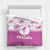 Golly Girls: Floral and Lace Personalized Karate Comforter Or Set