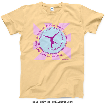 This Is My Cartwheel Shirt T-Shirt (Youth-Adult) - Golly Girls