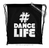 Golly Girls: Hashtag Dance Life (Black) Drawstring Backpack