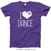 Golly Girls: I Hashtag Heart Dance T-Shirt (Youth-Adult)