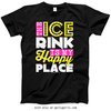 Golly Girls: The Ice Rink Is My Happy Place T-Shirt (Youth-Adult)