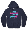 This Princess Wears Grips Hoodie (Youth-Adult) - Golly Girls