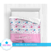 Pastel Pink Floral Personalized Every Girl Comforter Or Set