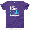 Eat Sleep Skate T-Shirt (Youth-Adult) - Golly Girls