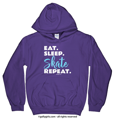 Eat Sleep Skate Hoodie (Youth-Adult) - Golly Girls
