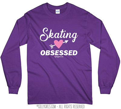 Golly Girls: Skating Obsessed Long Sleeve T-Shirt (Youth-Adult)