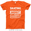 Skating is My Favorite T-Shirt (Youth-Adult) - Golly Girls