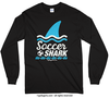 Golly Girls: Soccer Shark Long Sleeve T-Shirt (Youth-Adult)