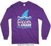 Golly Girls: Soccer Shark Long Sleeve T-Shirt (Youth-Adult)