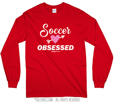Golly Girls: Soccer Obsessed Long Sleeve T-Shirt (Youth-Adult)