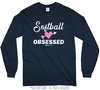 Golly Girls: Softball Obsessed Long Sleeve T-Shirt (Youth-Adult)
