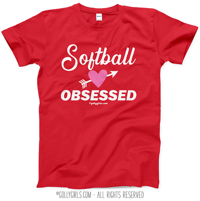 Golly Girls: Softball Obsessed T-Shirt (Youth-Adult)