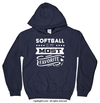 Softball is My Favorite Hoodie (Youth-Adult) - Golly Girls