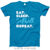 Eat Sleep Softball T-Shirt (Youth-Adult) - Golly Girls
