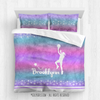 Starry Sky Basketball Personalized Comforter Or Set - Golly Girls