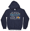 Golly Girls: Your Mom Cheers For Me Basketball Hoodie (Youth-Adult)